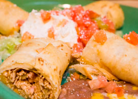 Combination 17 One Burrito, One Enchilada and One Crispy Taquito