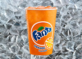 Fanta Orange cup